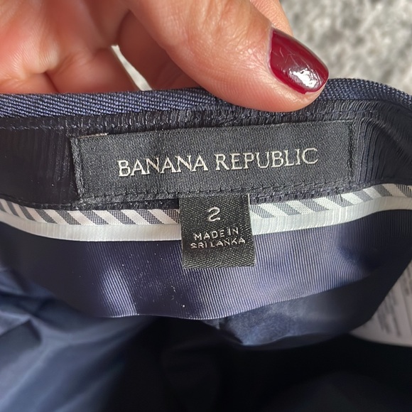 Banana Republic Suit Pants, Blue. Worn Once, Women’s - Picture 2 of 2